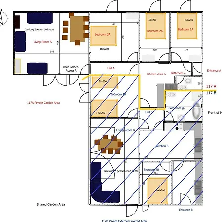 Family Friendly A, Garden, 900m Legohouse, Lalandia, Legoland Appartement *